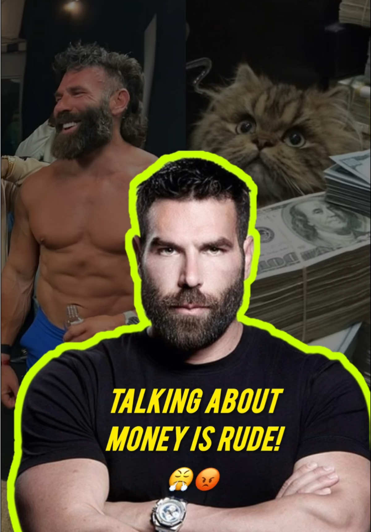 Is it rude to talk about money?  #danbilzerian #money 