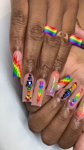🏳️‍🌈🏳️‍🌈🏳️‍🌈 #pridemonth #Pride #pridenails #nails #nailtok #nailtiktok #nailsoftiktok #Southbendnailtech #indiananailtech #indiananails #nailsoftheday #nailsnailsnails #KlawlessXKayla #KlawlessByKayla #trendynails #viralnails 