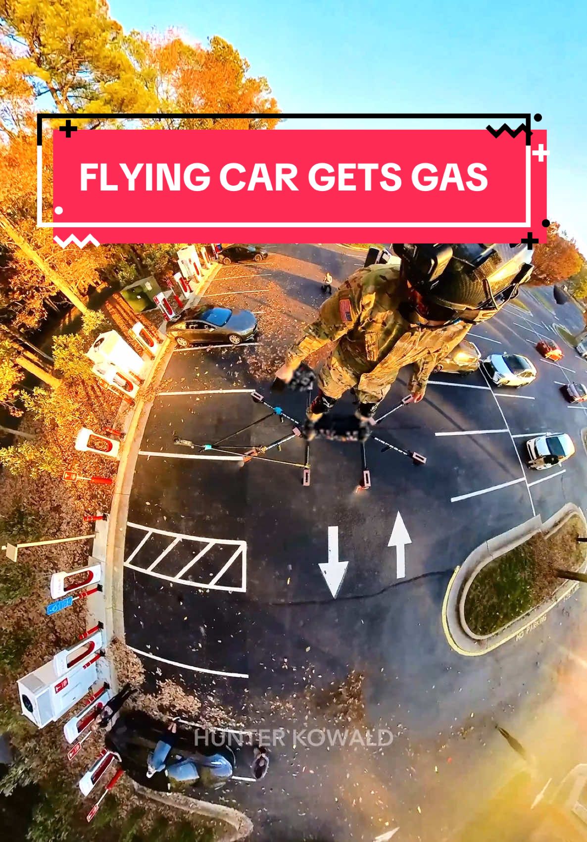 How not to get gas with SkySurfer Aircraft 🚁 Drone Flight Vehicle. We're on a mission to create a future for our personal flight vehicles, appreciate everyone helping make it possible by following along for the journey. 6 models are available on our site. Full flight review videos onYouTube🎬 #fyp #foryou 