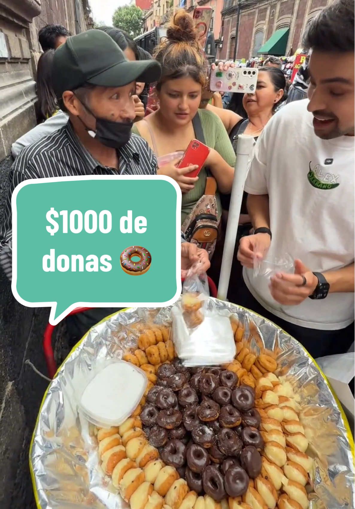 $1000 pesos de donas en CDMX 🍩