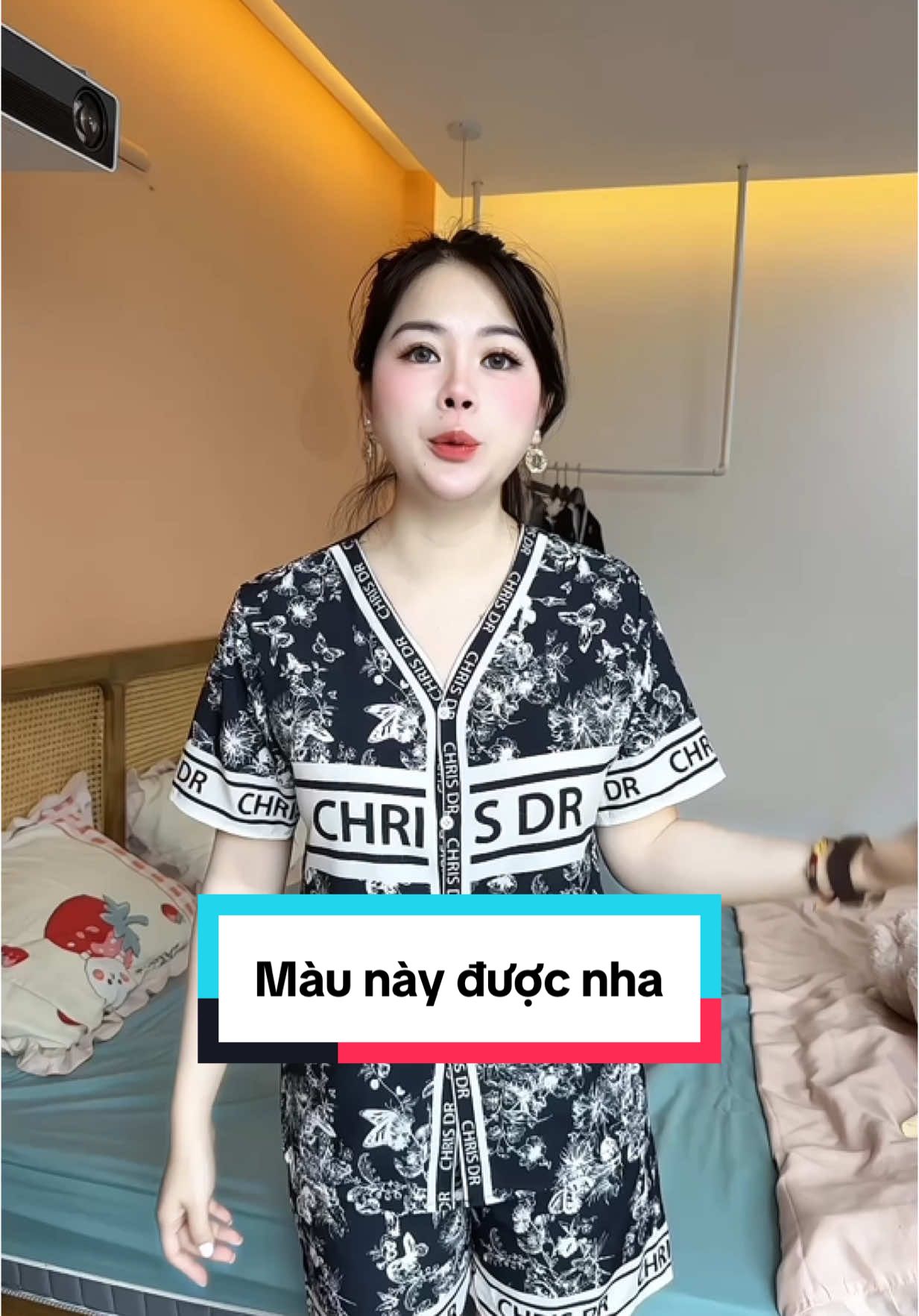 Bộ pjizama lụa xinh quá trời #pjzama #setbopjzama #đồmặcnhà #tepnungniu #xuhuong #bopijamadui 
