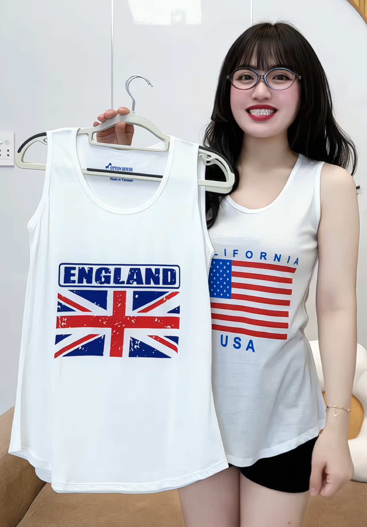 Áo 3 lỗ nữ form rộng thun giấy mặc mát đẹp#thaokaki #aobalo #aobalonu #aohaiday #aohaidayxinh #áo #aothun 