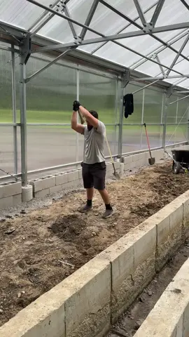 This dirt is like digging through concrete 