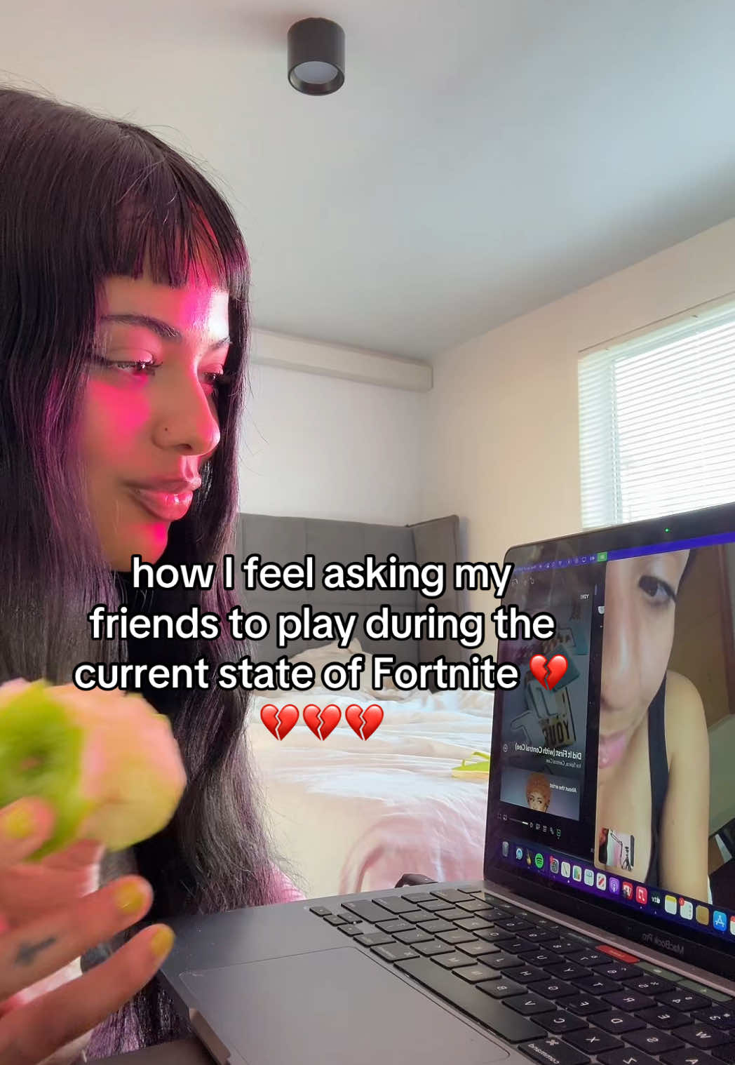 WHY IS NO ONE ON😭❤️ #fnbr #fortnite #fortnitegirl 