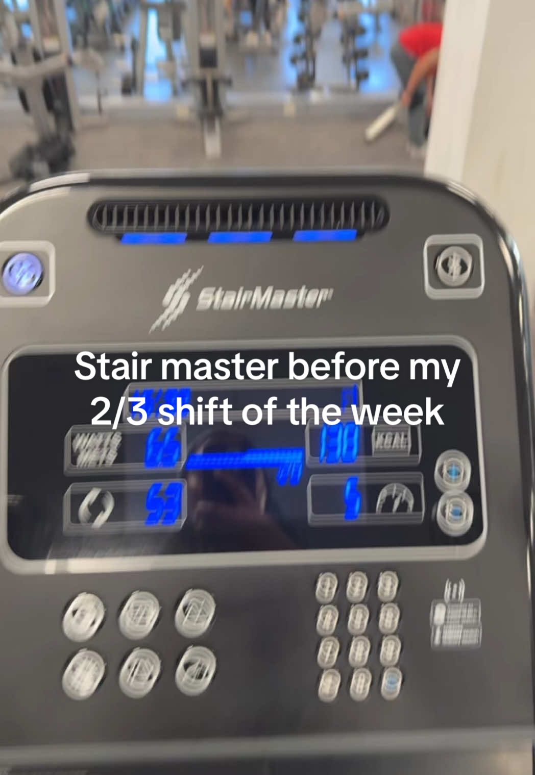Stair master before 12hrs shift #nursing #oromo #ethiopian_tik_tok #fyp #nightshift #nursinglife 