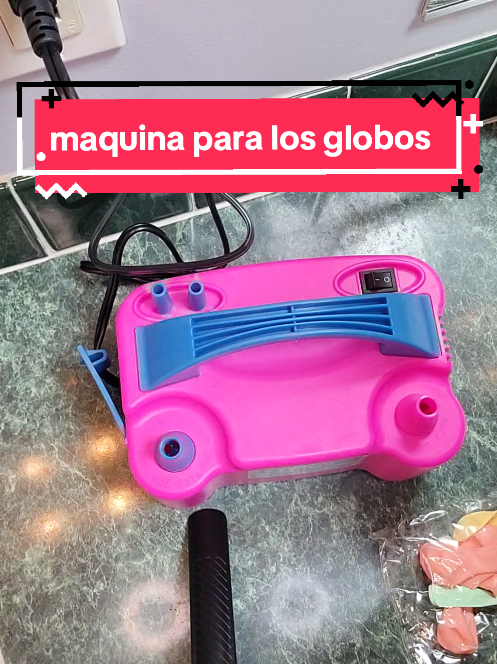 maquina electrica para inflar globos  Maquina infladora de globos electric air Ballon pump #ballon #ballonsdecorations #ballonpump #fyp #parati #ballondecoration #electricpump #videoviralitiktok 