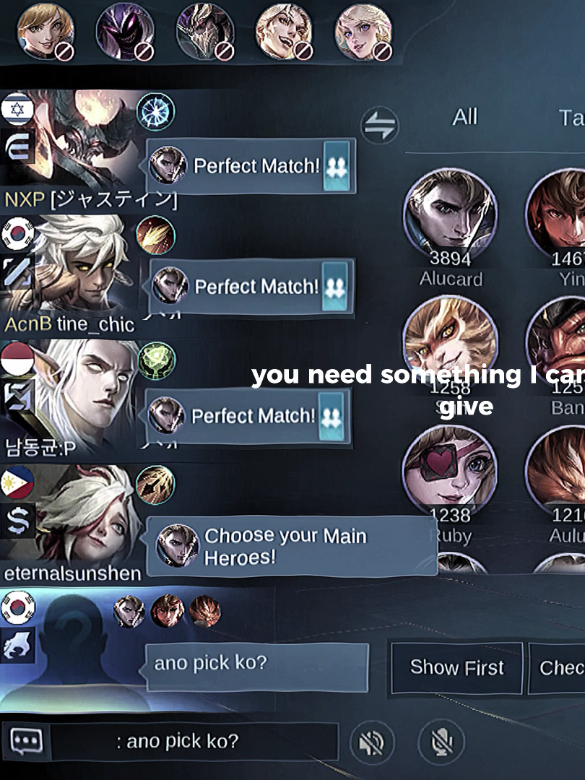 Suggest Pick! #rank #5v5mlbb #5v5 #4youpage #blowthisup #alucardtiktok #mlbbtiktok #CapCut #MlbbxNaruto #fypage #fyp #makeitviral #heatwaves #trend #trending 