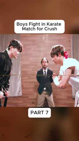 Boys Fight in Karate Match for Crush