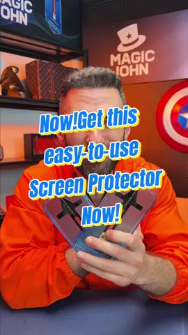 “Try this screen protector once, and you’ll love it—because it’s just that easy. Snap it on, and in 15 seconds, you’re done!”#foryoupage❤️❤️ #tiktokmademebuyit #tiktokshopsummerturnup #MAGICJOHNofficial 