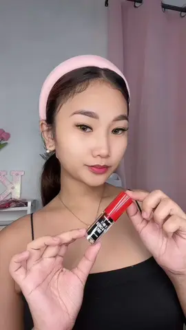 Testing out how this @Pretty Secret 2in1 Lip & Cheek Tint in Rosy Red will last!🤩💕 #PickYourPretty #PrettySecretPH #CapCut 
