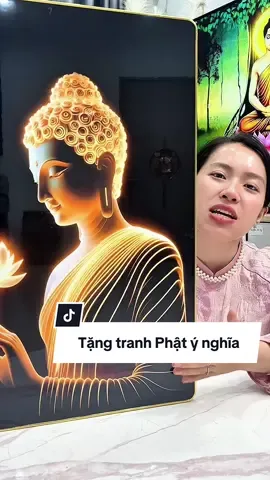 Tranh Phật đẹp, ý nghĩa tặng người thân #tranhphat #tranhphatthichca #tranhphattrangguong #ngocngannga 