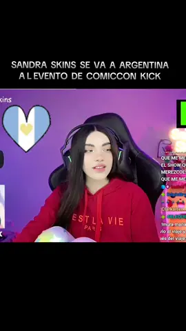 Sandra Skins se va a Argentina al evento organizado por Kick, #sandraskins #sandraskinsclips #sandraskins_fans #kick #argentina #kickperu @Sandra Skins @KICK PERU 