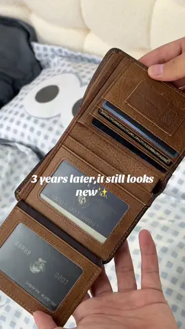 My coworkers think I buy one every month!#tiktokshoprestock #tiktokshopmemorialday#mens#fashion#highquality#trendyyy#fyp#taste#durable#rfid#portable#business#wallet#vintage#lion #shortwallet #largecapacity #creditcard #bifold