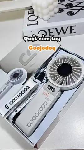 Em quạt cầm tay giá hạt dẻ mà siu mát luôn nè 💨 #quatcamtay #quat #quatcamtaymini #quatcamtaygoojodog  #goojodoq #xuhuong #viral #fyp #review #unboxing #hauriviu 