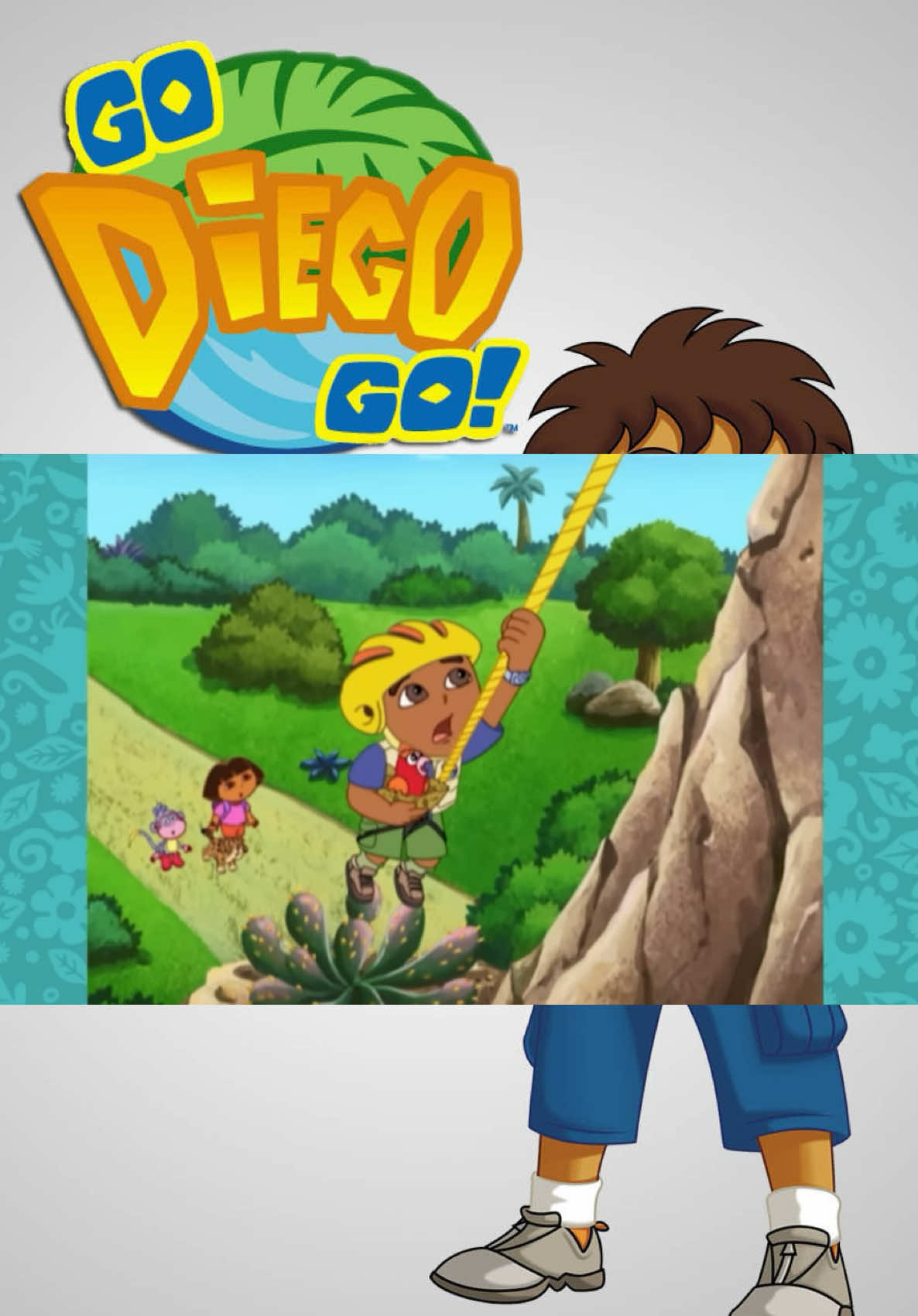 OH NO 🌵 🪨 !!! #doratheexplorer #kidsoftiktok #nickelodeon #diego #tv 
