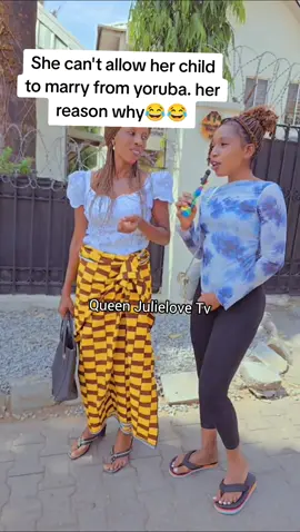 why her child can't marry yoruba.  #queenjulielovetv18 #publicinterview #foryoupage❤️❤️ #goviral #fyp #yorubatiktok #yoruba #yorubamovie #marriage 