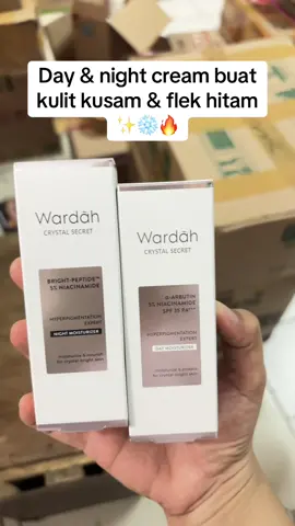 #wardahcrystalsecret #daynightcream #cuantanpabatas #wibgajian #hargajuara 