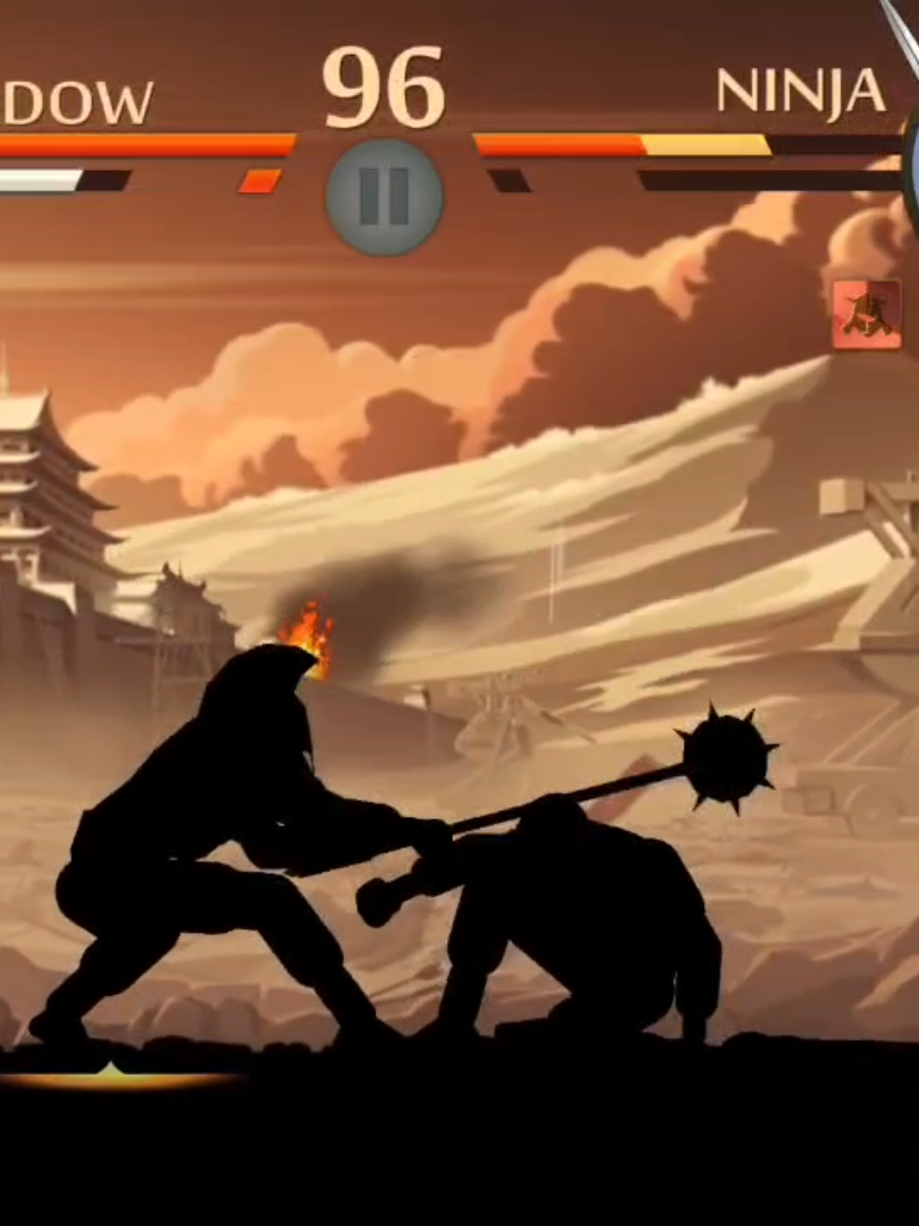 Idk if bro is going to make it#fyp #shadowfight2 #lobotomy 