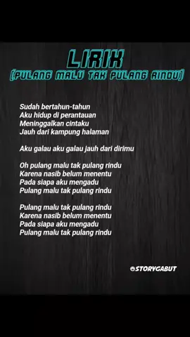 #pulangmalutakpulangrindu #armada #liriklagu #rndylyricks #fyp #lirikmusik 