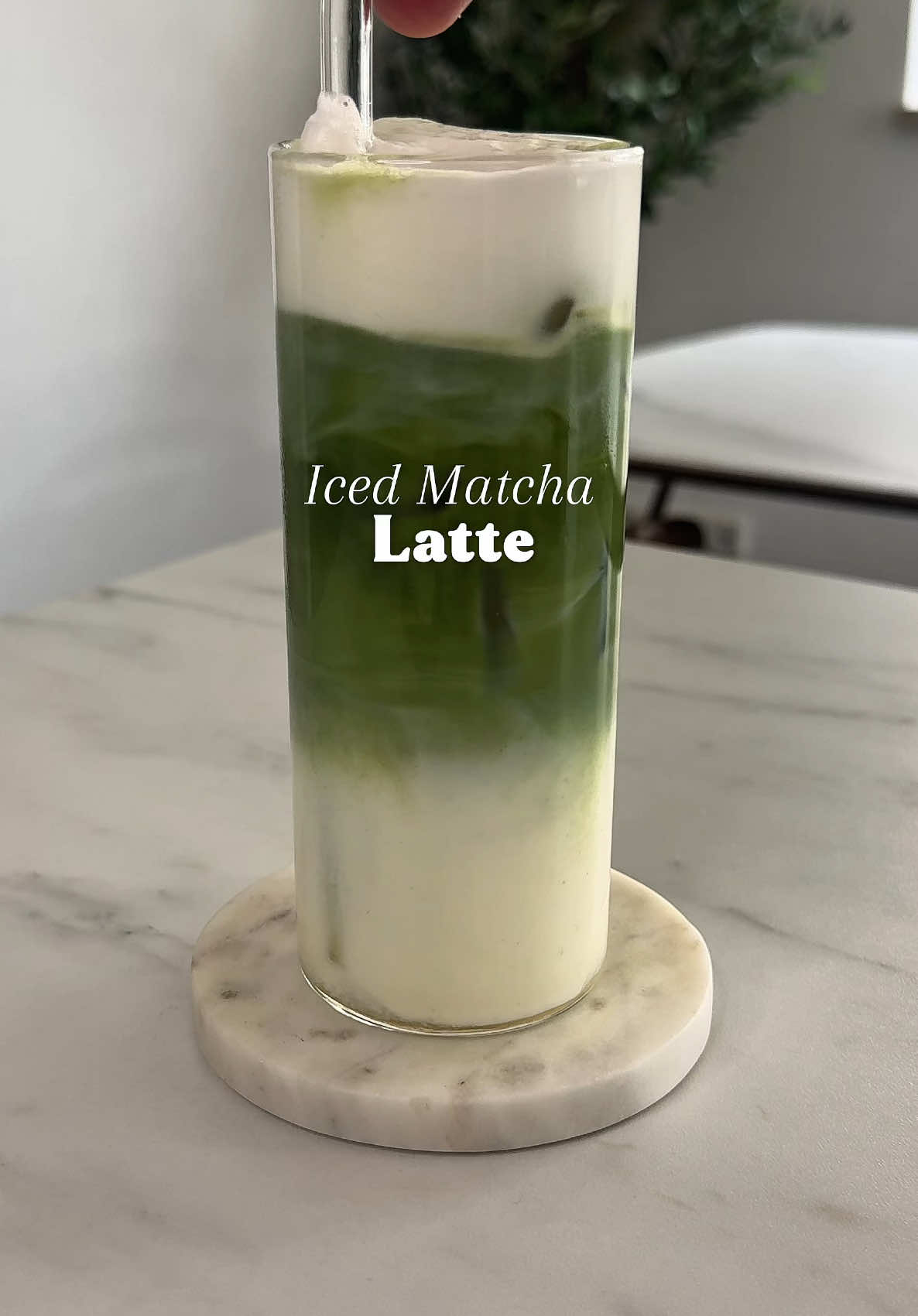 Iced Matcha Latte 🍵 #icedmatchalatte #matcha #latte #coffeetime #recipesoftiktok #recipesforyou #matcharecipe #matchalatte #loveyou #cute #kawaii #korean #japan #goviral 