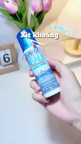 Chiếc xịt khoáng quốc dân, đi đâu cũng phải mang theo! 💼💧 #ReviewThật #SkincareOnTheGo#xitkhoang #uriage #review 