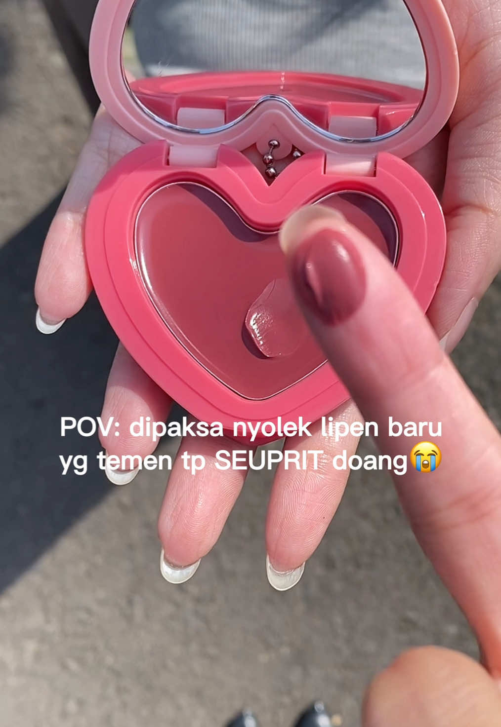 kalo seuprit tapi hasilnya kek gini mah ga akan nolak🙏🏻 #pov #racuntiktok #lipbalm #raecca #fyp 