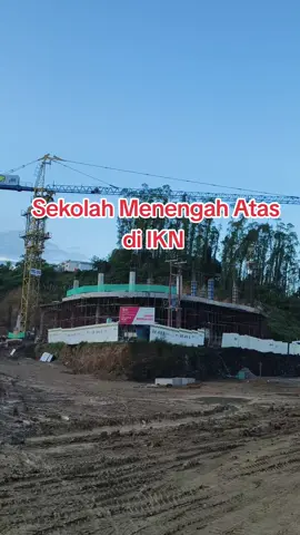 Progres #pembangunan #sma di #ibukotanusantara #ikn 👌👍
