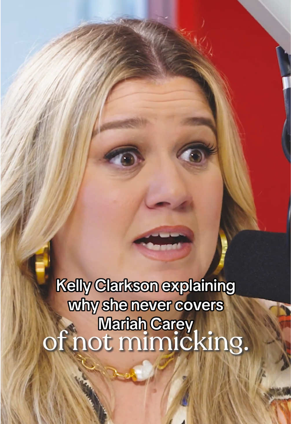 Replying to @tengy Kelly Clarkson explaining why she doesn’t cover Mariah Carey #kellyclarkson #mariahcarey 