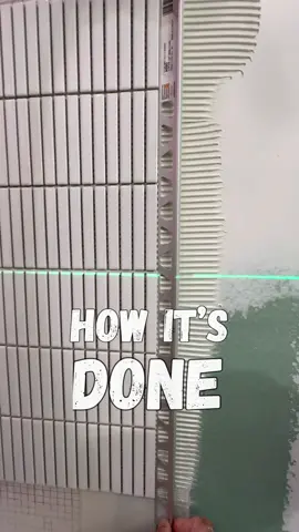 How to finish a Tile Wall!   #remodel #construction #homerenovation #realestate #design #entrepreneur #interiordesign #hardwork #carpentry #tools 