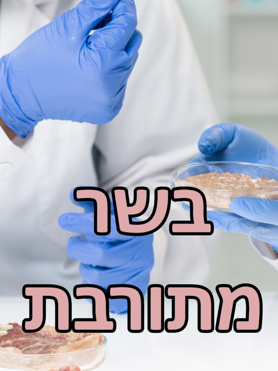 שמעתם על בשר מתורבת? @Tamar Lavi  #מה_דע #דוידסוןאונליין #בשר #טבעוני #טעים 