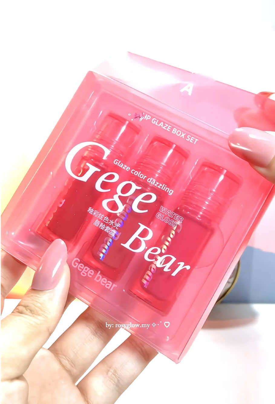 beneran sebagus itu🥺❤️ #gegebear #gegebearlipgloss #lipgloss #rekomendasilipgloss #lipglossviral #lippgloss 
