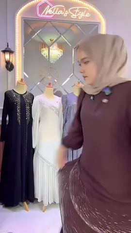 Gamis Malaysia Inara Nella`Gamis Ceruty Babydoll #gamislebaran #gamiskekinian #gamiscantik #belilokal #trending #fyp 