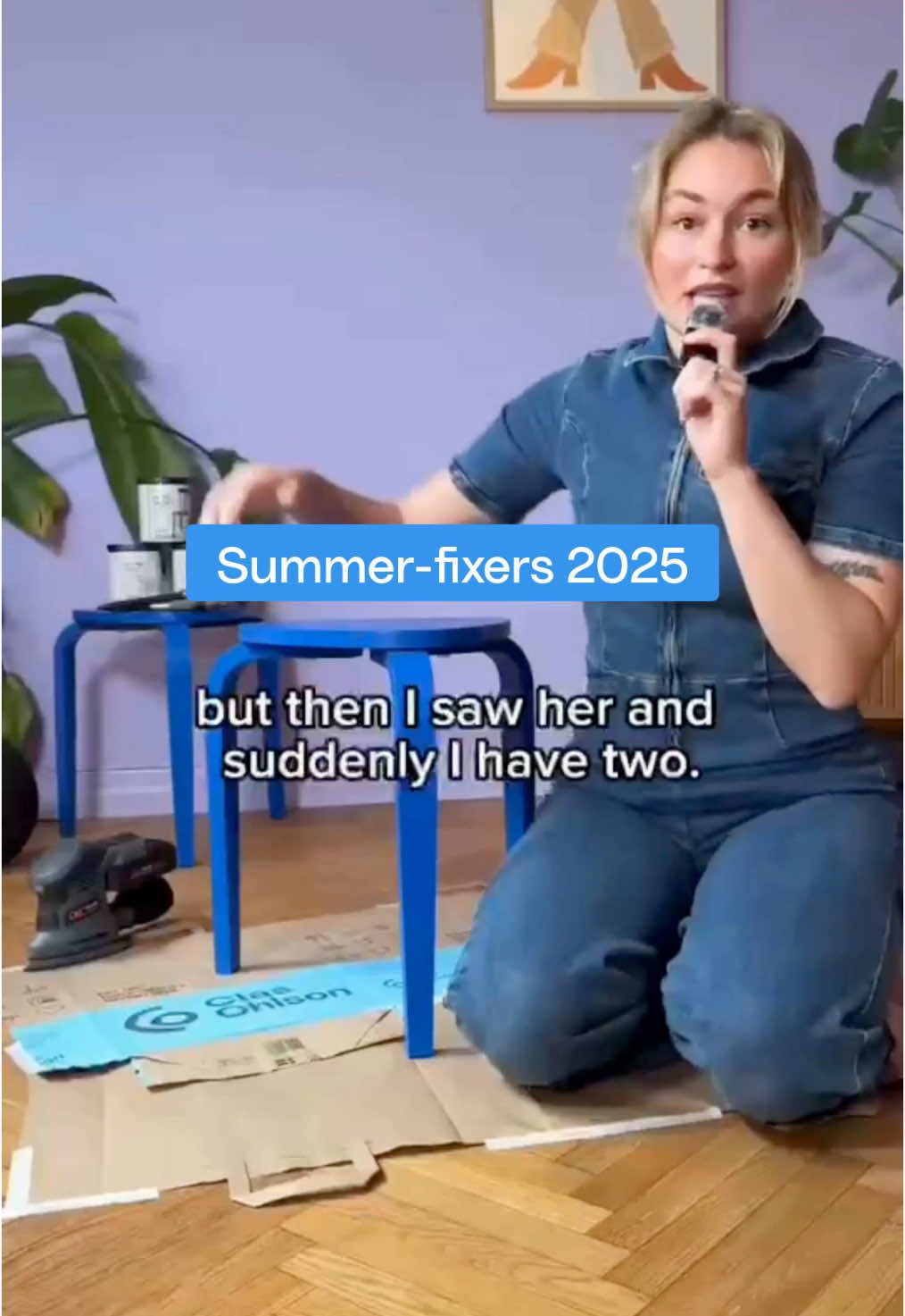 For summer-fixers since 1918. 🖌️🪑🪚  #clasohlson #clastok #summerfix #summervibes #summertime #vacation #holidays #DIY #rainyday #furnitureflip #homefixing #furnituremakeover 