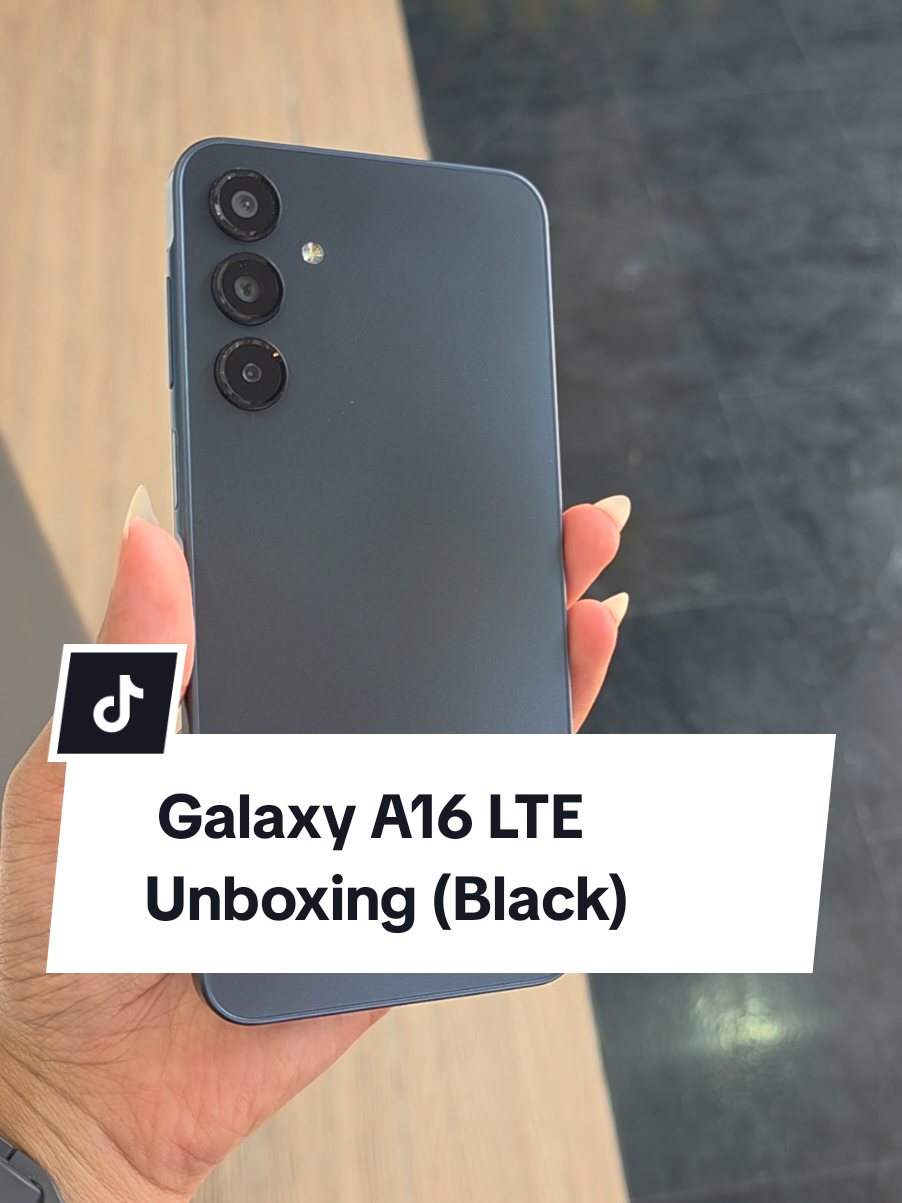Samsung Galaxy A16 LTE Unboxing (Black) #Samsung #GalaxyA16 #Samsungshowroomtaunggyi #fyp 