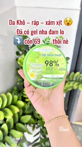 Mùa hè nên có em nay nha cấp ẩm cho da, #gelnhadam #gelnhadamduongam #milaganics #chamsocda #ypfッ #xuhuong #tiktokviral #vanimini #lamdep 