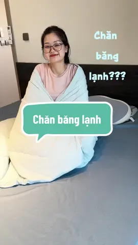 Hè vẫn đắp chăn bật quạt đi ngủ thì các bác đừng bỏ qua em chăn băng lạnh này nha #metayreview #chanbanglanh #chanhe #chanlanh 