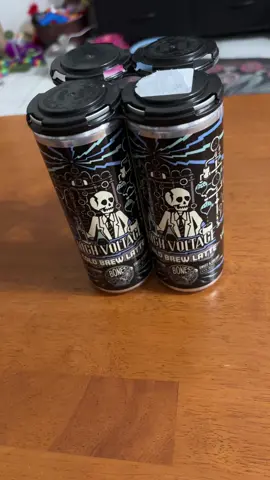 Bones Coffee High Voltage @Bones Coffee Company #bones #bonescoffee #bonescoffeecompany #highvoltage #cannedcoffee #latte #tiktok #tiktokshop #tiktokshopping #tiktokshopfinds #tiktokshopmademebuyit #spotlightfinds 