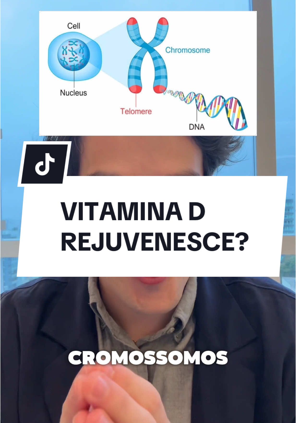 Vitamina D rejuvenesce mesmo? Ou é só mais um hype da internet? ⁠ Um novo estudo mostrou que ela pode deixar você biologicamente mais jovem… ⁠ Mas antes de correr pra farmácia ou tomar sol sem filtro, assiste esse vídeo até o fim. ⁠ Spoiler: o sol continua sendo um dos maiores vilões do envelhecimento da pele — mesmo produzindo vitamina D. ⁠ Meu nome é Ivan Silva, sou dermatologista em Porto Alegre, e aqui a gente fala de pele com ciência de verdade. ⁠ Marca alguém que precisa ver isso! Me conta aqui: você suplementa vitamina D? #vitaminaD #antienvelhecimento #dermatologia #pelebonita #skincarecomciência #solenvelhece #telomeros #rejuvenescimento #estudocientifico #reelsmedicina #reelsdermatologia #pelejovem #dermatologista #ivanmd