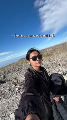 jangan paksa untuk mengenal rasa lagi ya, karna ini masih sakit 💔 #pendakigunung #gunungsindoro 