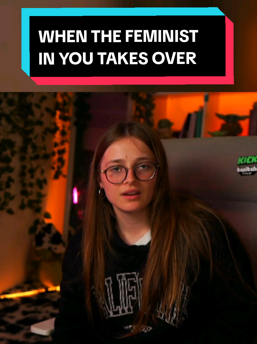 Who said that only the man can be the rich one in the couple? Don't tell qoqsik 😂 #qoqsik #qoqsik1 @qoqsik #feminist #feminism #rage #woman #rich #rights #twitch #streaming 