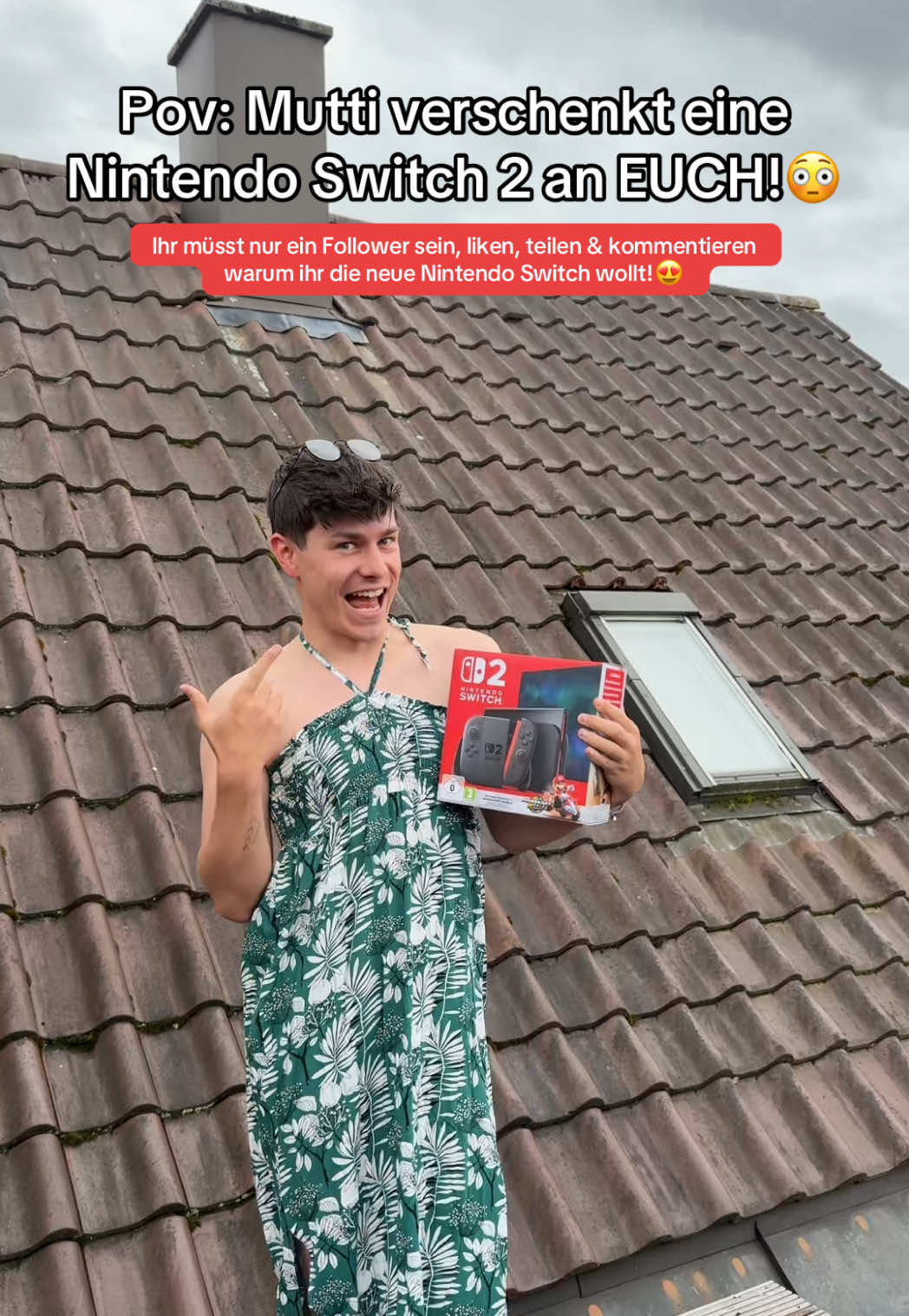 Mutti stand extra heute morgen um 8Uhr vor dem Laden für euch!😂Wer möchte die Nintendo Switch 2 haben?🥳❤️->îñstà-itsofficialmarco🧸 