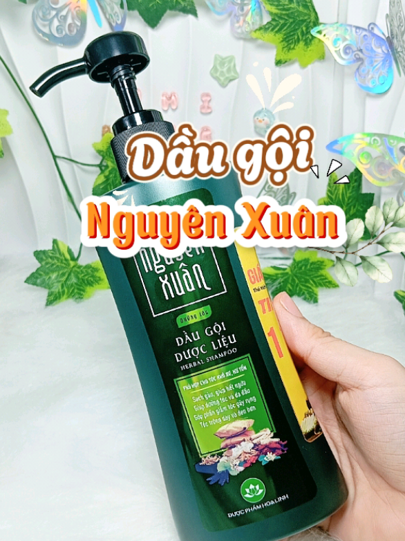 Dầu gội Nguyên Xuân cho mái tóc bồng bềnh không sơ rối. #nguyenxuan #daugoithaoduoc #daugoinguyenxuan #daugoidau #nadauriviu 