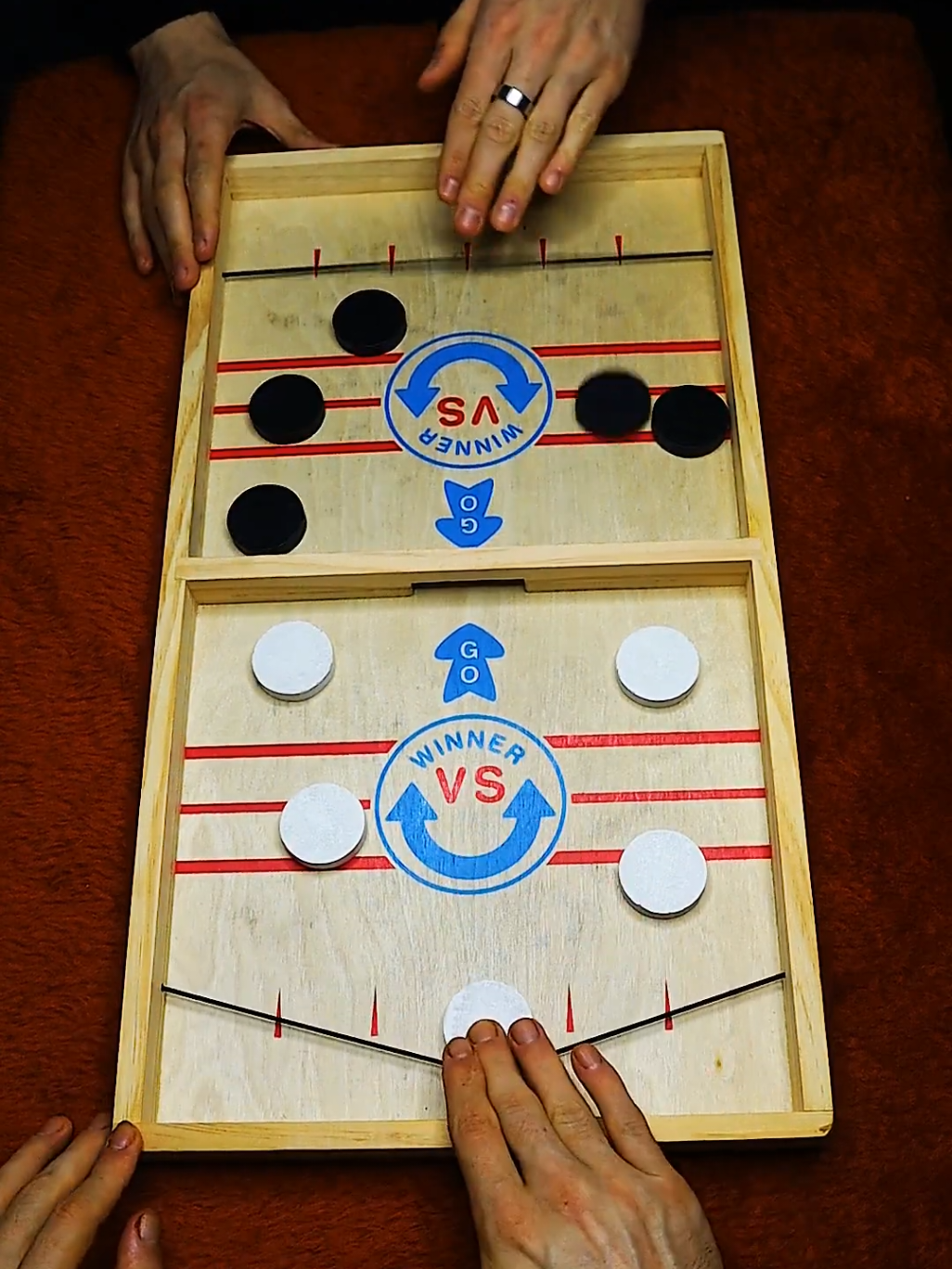 Super winner👌 Sling Puck Game #shorts #superwinner #2025 #viralvideo 