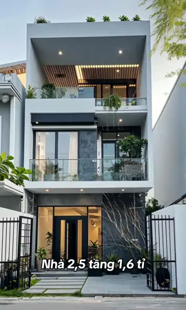 Nhà 2,5 tầng nhỏ nhưng yêu thương thì không nhỏ #nhadep #thietkenhadep #villa #bietthu #thietkenhadepphongthuy #nguyenhaikts 