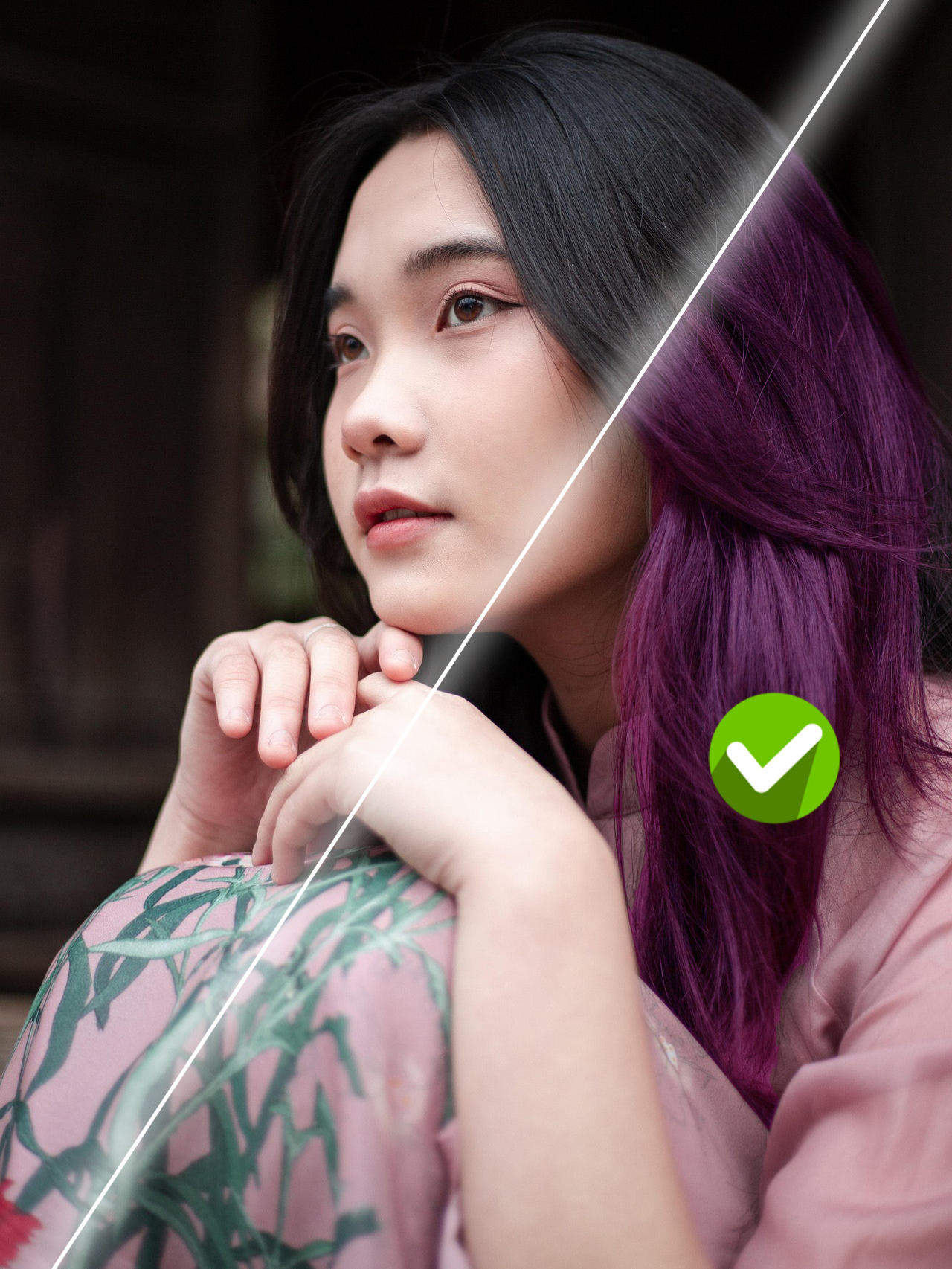 Part- 24 | Photoshop 2025 Tips- How to add hair Color in Photoshop #shorts #tutorial #photoshopskills #photoshoptutorial #Photoshop