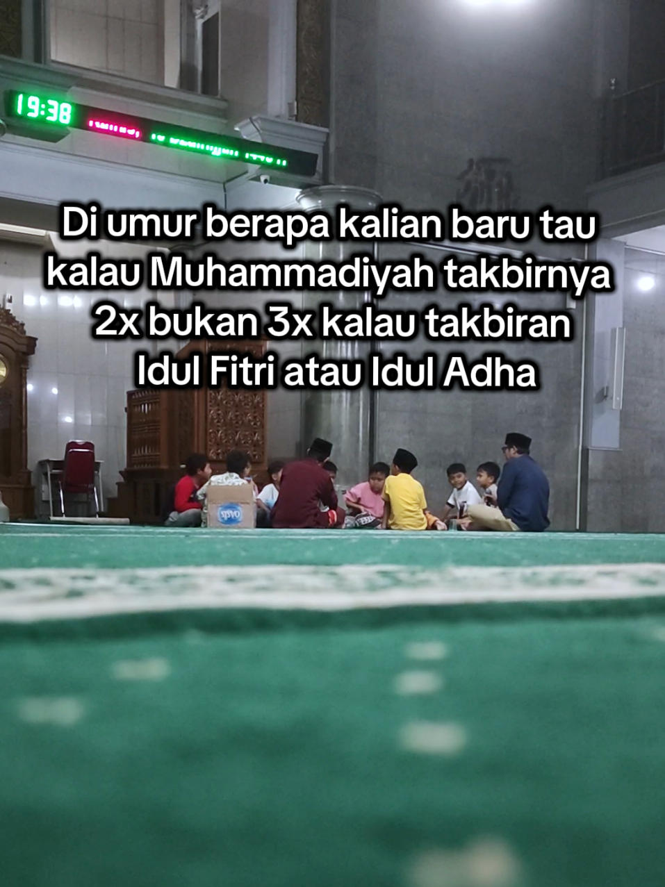 Baru tau atau udah lama tau? Btw Selamat Hari Raya Idul Adha 1446H, moga yg tahun ini blm bisa kurban, tahun depan bisa ya😇🙏 #selfreminder #iduladha #eiduladha #eidmubarak #takbiran #muhammadiyah #malamtakbir #masjid #anakanak 