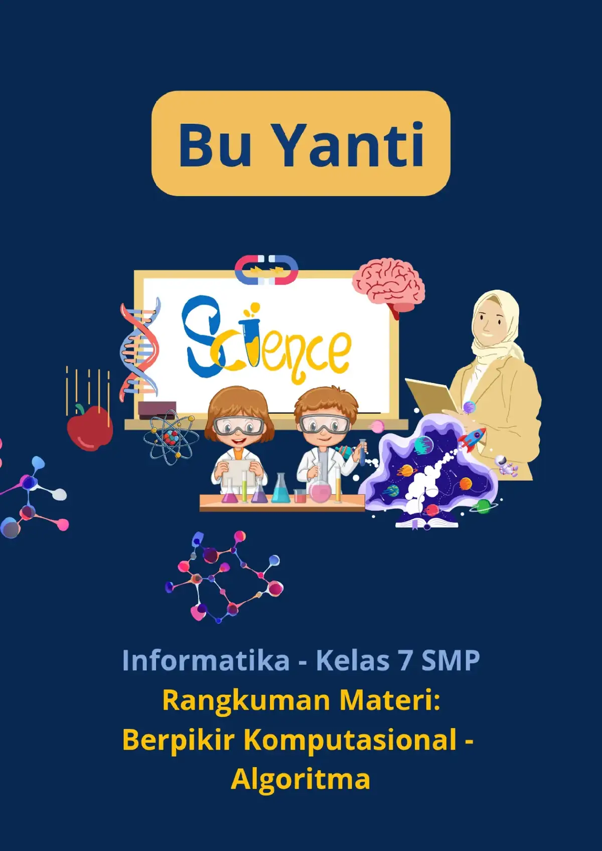 🧠✨ Mau jadi jago ngoding? Mulai dari sini dulu! Belajar algoritma itu bukan cuma buat programmer, tapi buat semua yang pengen mikir runtut, cerdas, dan efisien! 💡💻 📌 Di rangkuman ini kamu bakal dapetin: 🔹 Pengertian dan ciri-ciri berpikir komputasional 🔹 Pengertian dan ciri-ciri algoritma yang baik 🔹 Bentuk penyajian algoritma 🔹 Manfaat belajar algoritma 🔹 Contoh penerapan nyatanya di kehidupan sehari-hari! 🧩🚦🍳 📚 Cocok banget buat kamu yang baru masuk dunia informatika di kelas 7 SMP dan pengen mulai dari yang dasar tapi penting 🔥 DM me to have this learning material for free! 💫 #education #pendidikan #guru #gurutiktok #literacy #literasi #numeracy #numerasi #worksheet #lkpd #kurikulummerdeka #kurikulummerdekabelajar #informatika #informatikaclass #informatic #informatica📱💻🖱 #informatics #informaticontiktok #tik #teknologiinformasidankomunikasi #informatikakelas7 #rangkumaninformatika #latihansoalinformatika #computationalthinking #berpikirkomputasional #berpikirkomputasi #tiktokedu #tiktokeducation #fyp 