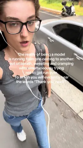 Almost sprained my ankle, and ran 3 red lights, just to get rejected.. (love it) jk can’t complain.💃 #model #modellife #travel #relatable #rejection #fmylife #loveit #fashion 