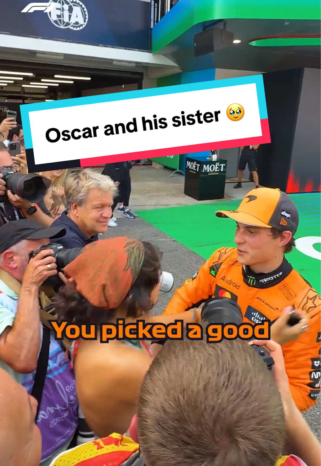 everyone liked that 🥹🥹 @Oscar Piastri #f1 #formula1 #spanishgp #oscarpiastri #mclaren #sports  