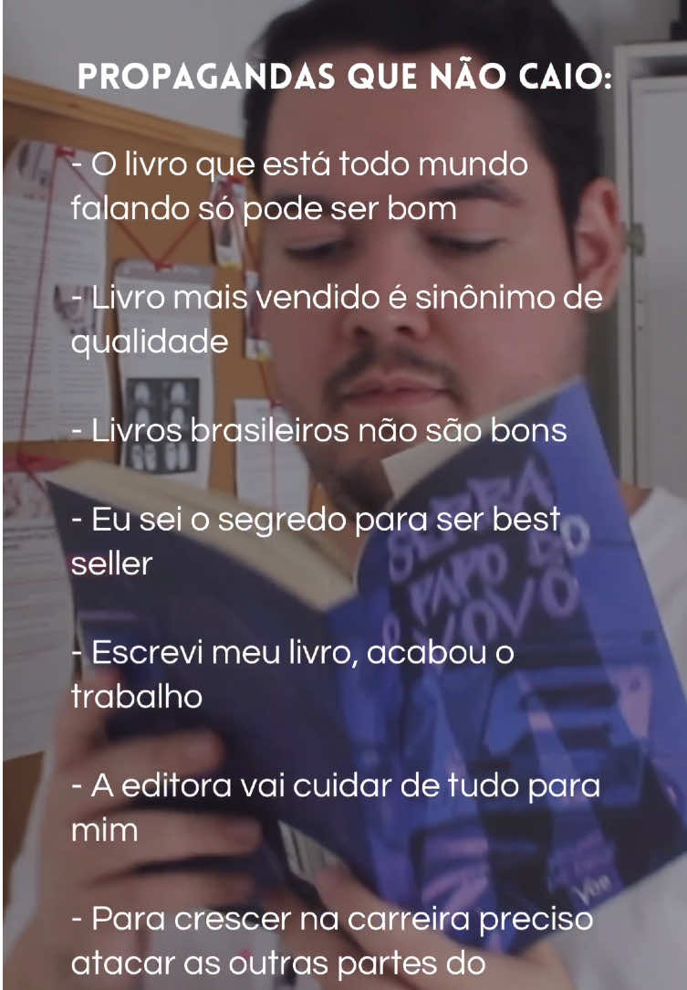 Propagandas e argumentos que não caio nem concordo versão escritor e leitor 🙃 #livrosemaislivros #BookTok #livrosdesuspense 